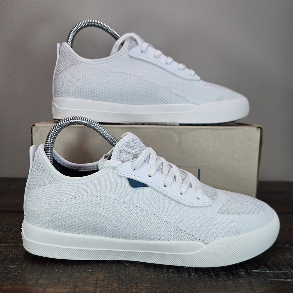 Vessi Weekend 1.5 Sneaker Womens Size 8 Waterproof Shoes Marble White